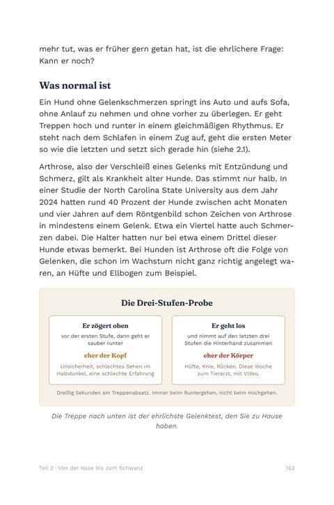 Die Drei-Stufen-Probe